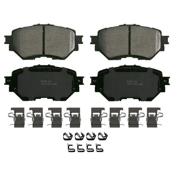 Wagner QuickStop ZD1759 Ceramic Disc Brake Pad Set Fits select: 2014-2017 MAZDA 3