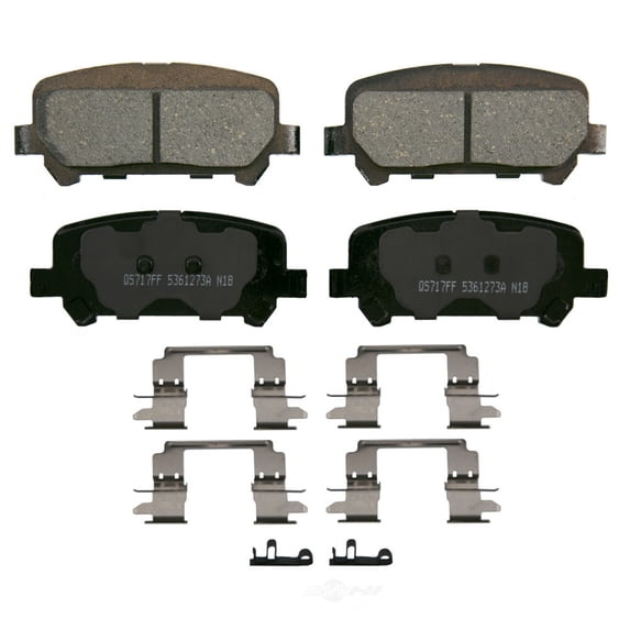 Wagner QuickStop ZD1806 Ceramic Disc Brake Pad Set Fits select: 2015-2021 CHEVROLET COLORADO, 2015-2020 GMC CANYON