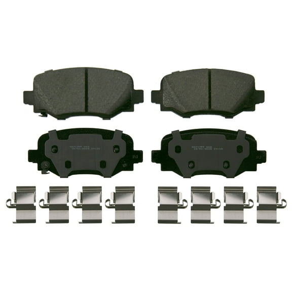 Wagner QuickStop ZD1809 Ceramic Disc Brake Pad Set Fits select: 2015-2023 JEEP RENEGADE, 2016-2020 FIAT 500X