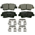 thumbnail image 1 of Wagner QuickStop ZD1812 Ceramic Disc Brake Pad Set Fits select: 2017-2020 HYUNDAI ELANTRA, 2017-2022 KIA NIRO, 1 of 8