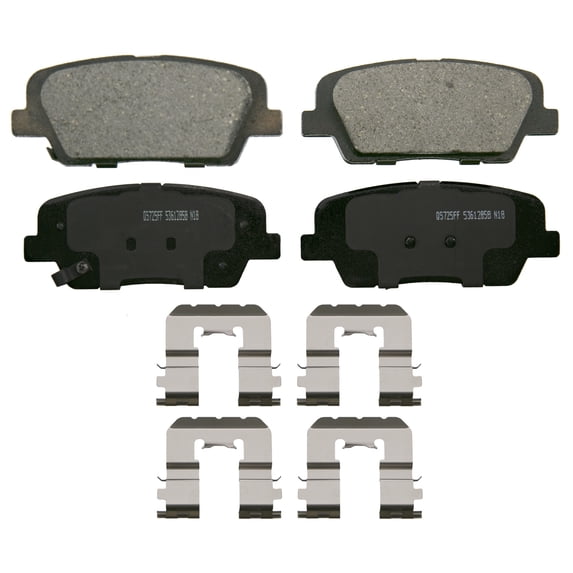 Wagner QuickStop ZD1816 Ceramic Disc Brake Pad Set Fits select: 2016-2020 KIA SORENTO