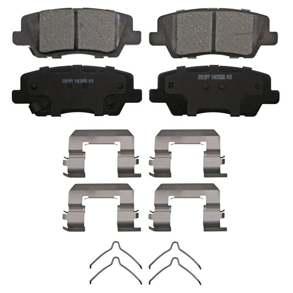 Wagner QuickStop ZD1839 Ceramic Disc Brake Pad Set Fits select: 2017 CADILLAC ATS, 2019 CADILLAC CTS