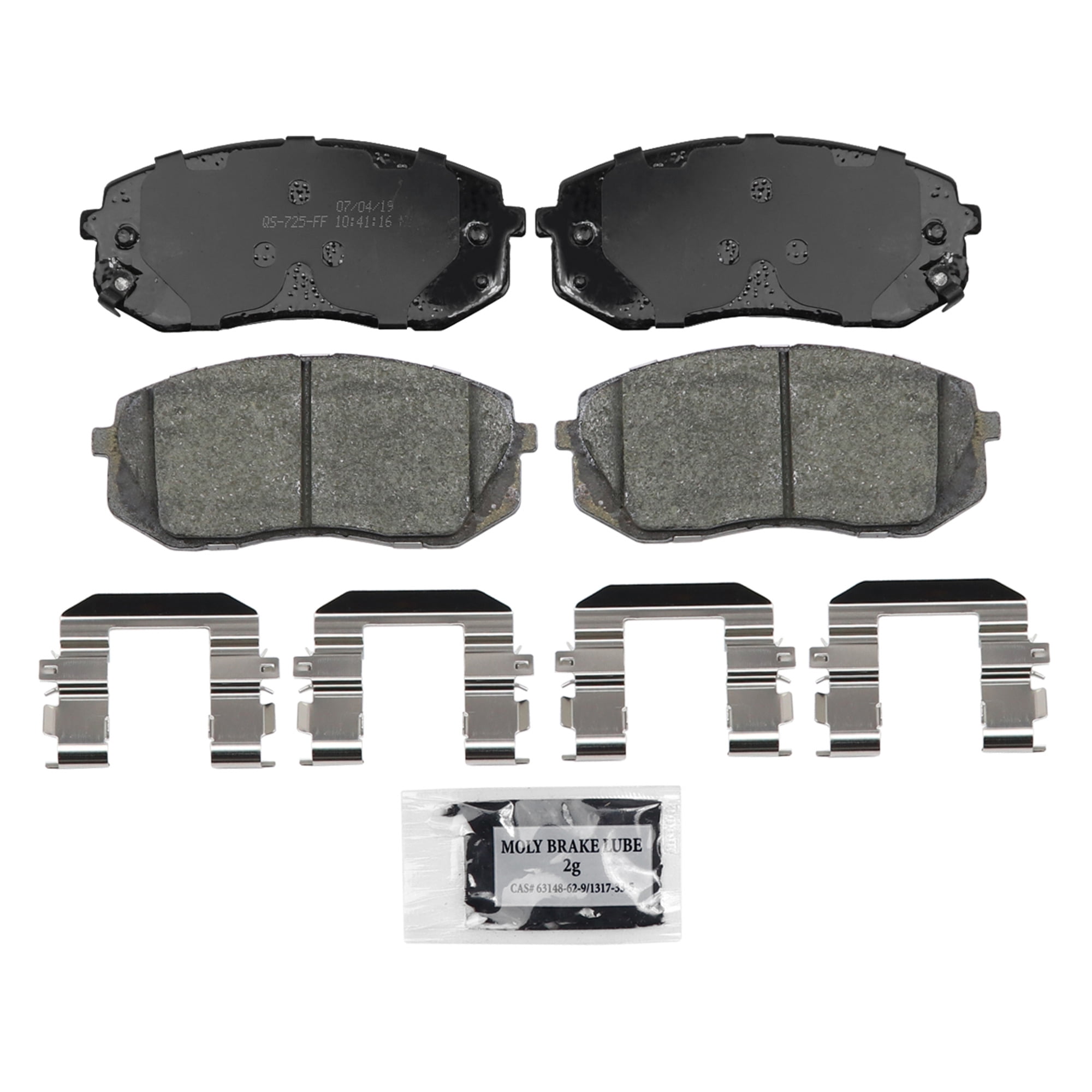 Wagner QuickStop ZD1855A Ceramic Disc Brake Pad Set Fits select