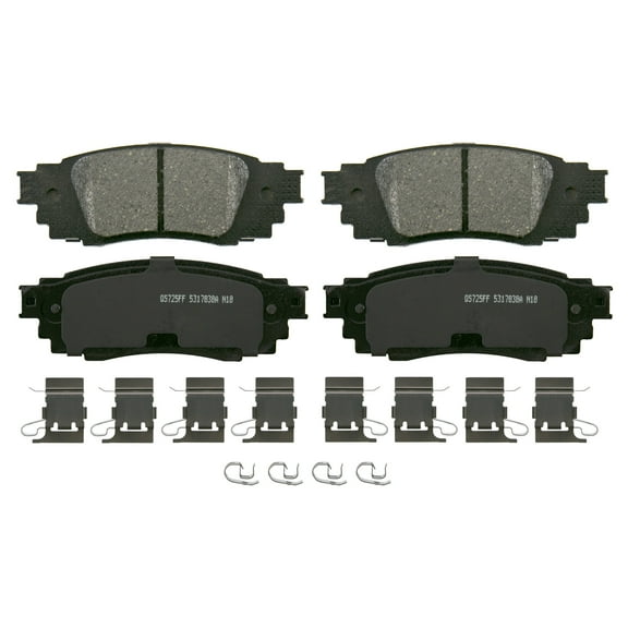 Wagner QuickStop ZD1879 Ceramic Disc Brake Pad Set Fits select: 2016-2021 LEXUS RX, 2022 LEXUS RX 350 L LUXURY