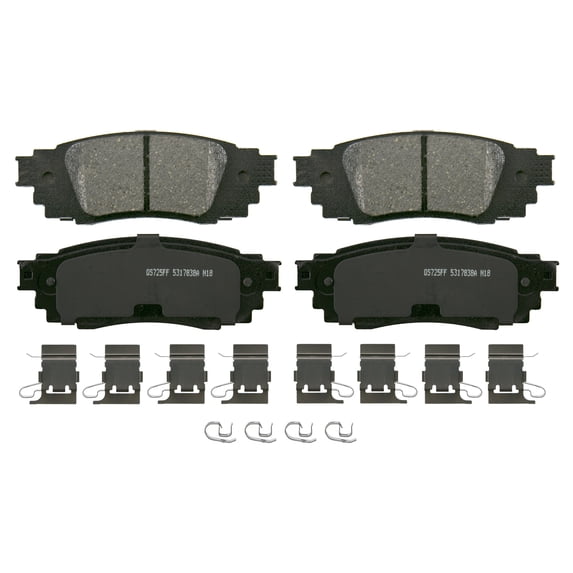 Wagner QuickStop ZD1879 Ceramic Disc Brake Pad Set Fits select: 2016-2021 LEXUS RX, 2022 LEXUS RX 350 L LUXURY