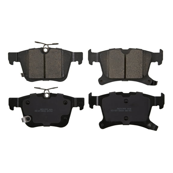 Wagner QuickStop ZD1901 Ceramic Disc Brake Pad Set Fits select: 2017-2020 CHRYSLER PACIFICA, 2020 CHRYSLER VOYAGER