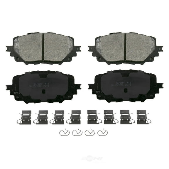 Wagner QuickStop ZD1903 Ceramic Disc Brake Pad Set Fits select: 2016-2017,2019 MAZDA MX-5 MIATA