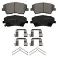 thumbnail image 1 of Wagner QuickStop ZD1912 Ceramic Disc Brake Pad Set Fits select: 2017-2020 HYUNDAI ELANTRA, 2017-2022 KIA NIRO, 1 of 8