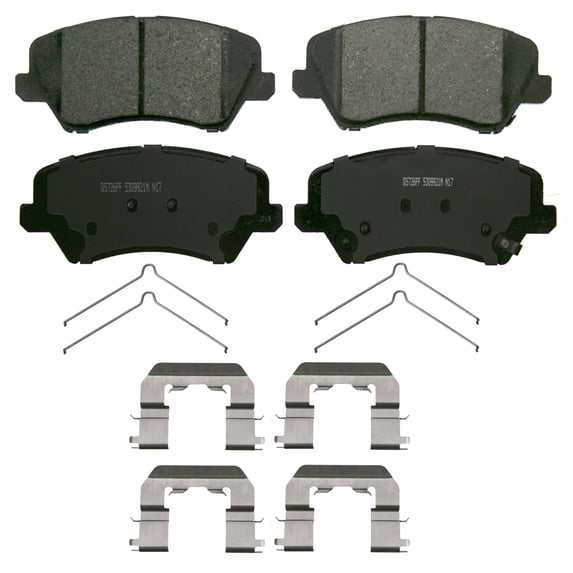 Wagner QuickStop ZD1971 Ceramic Disc Brake Pad Set Fits select: 2017-2019 KIA FORTE, 2017 HYUNDAI ELANTRA GT