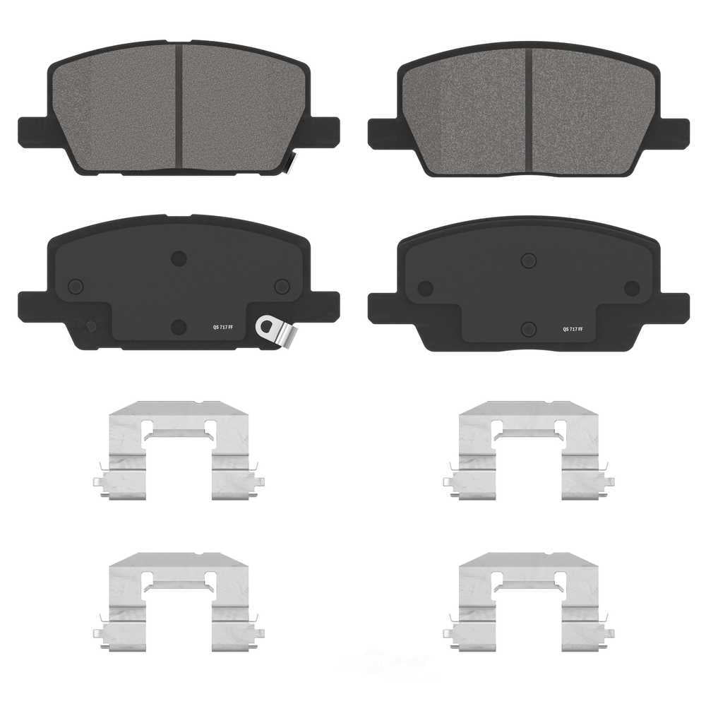 Wagner Brake ZD2019 QuickStop Front Disc Brake Pad Set Ceramic