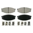 thumbnail image 1 of Wagner QuickStop ZD207 Ceramic Disc Brake Pad Set Fits select: 1984-1995 TOYOTA PICKUP, 1981-1988 TOYOTA CRESSIDA, 1 of 8