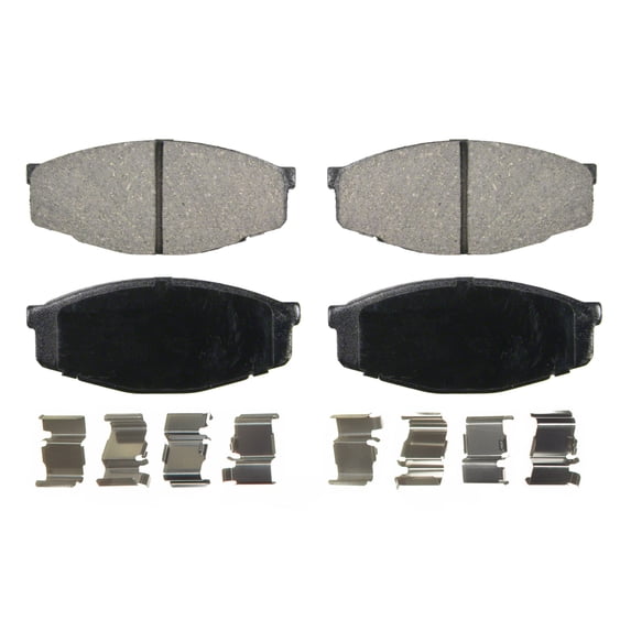 Wagner QuickStop ZD207 Ceramic Disc Brake Pad Set Fits select: 1984-1995 TOYOTA PICKUP, 1981-1988 TOYOTA CRESSIDA