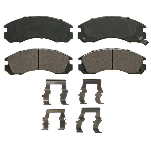 Wagner QuickStop ZD530 Ceramic Disc Brake Pad Set Fits select: 1992-2004 MITSUBISHI MONTERO, 1993-2000 MITSUBISHI ECLIPSE