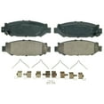 thumbnail image 1 of Wagner QuickStop ZD572 Ceramic Disc Brake Pad Set Fits select: 1992-2000 LEXUS SC, 1993-1998 TOYOTA SUPRA, 1 of 8
