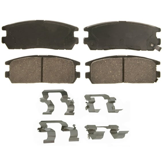 Wagner QuickStop ZD580 Ceramic Disc Brake Pad Set Fits select: 2001-2004 ISUZU RODEO, 1992-2002 ISUZU TROOPER