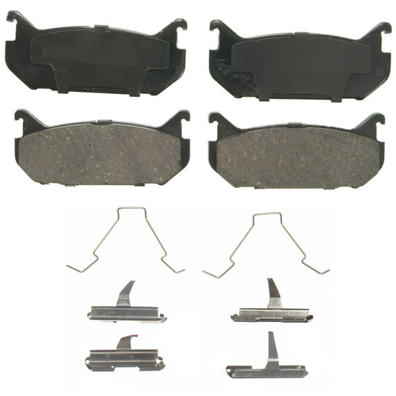 Wagner QuickStop ZD584 Ceramic Disc Brake Pad Set Fits select: 1993-2002 MAZDA 626, 1993-1997 FORD PROBE