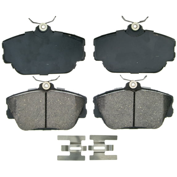 Wagner QuickStop ZD598 Ceramic Disc Brake Pad Set Fits select: 2001-2007 FORD TAURUS, 2001-2005 MERCURY SABLE
