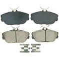 thumbnail image 1 of Wagner QuickStop ZD601 Ceramic Disc Brake Pad Set Fits select: 2000-2003 FORD TAURUS, 1999 FORD TAURUS SE, 1 of 2