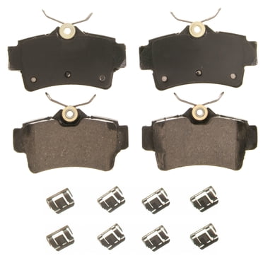 Detroit Axle Front Ceramic Brake Pads Kit For Porsche Boxster (1997-2008) - With Hardware, P-737