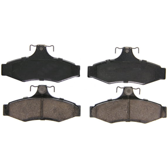 Wagner QuickStop ZD724 Ceramic Disc Brake Pad Set Fits select: 1997-2004 MITSUBISHI DIAMANTE, 1999-2002 DAEWOO NUBIRA