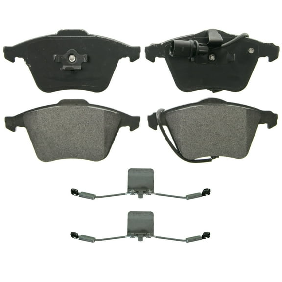 Wagner QuickStop ZX1111 Semi-Metallic Disc Brake Pad Set Fits select: 2005-2009 AUDI A4, 2006-2011 AUDI A6