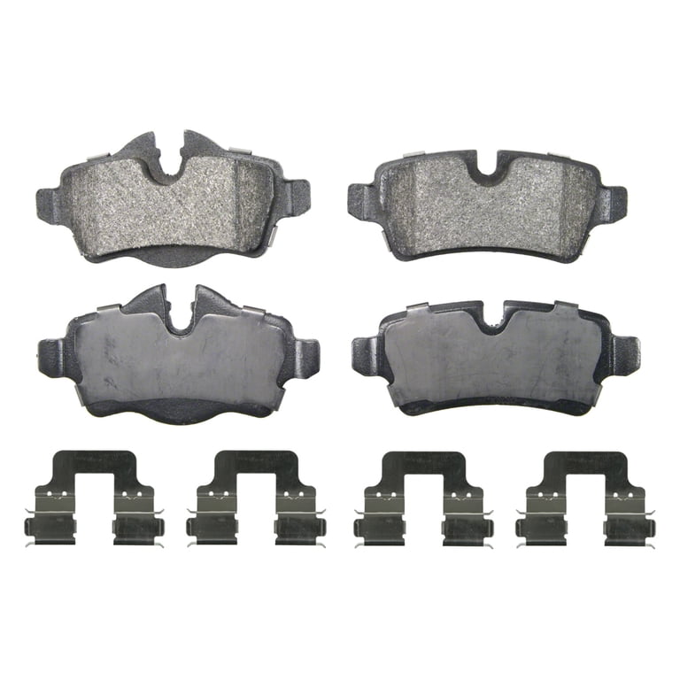 ミニ Wagner QuickStop ZX1309 Semi-Metallic Disc Brake Pad Set Fits