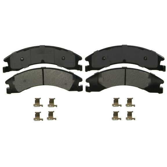 Wagner QuickStop ZX1329 Semi-Metallic Disc Brake Pad Set Fits select: 2008-2019,2021-2023 FORD ECONOLINE