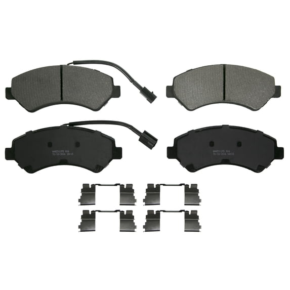 Wagner QuickStop ZX1540 Semi-Metallic Disc Brake Pad Set Fits select: 2014-2020 RAM PROMASTER 2500, 2014-2020 RAM PROMASTER 1500