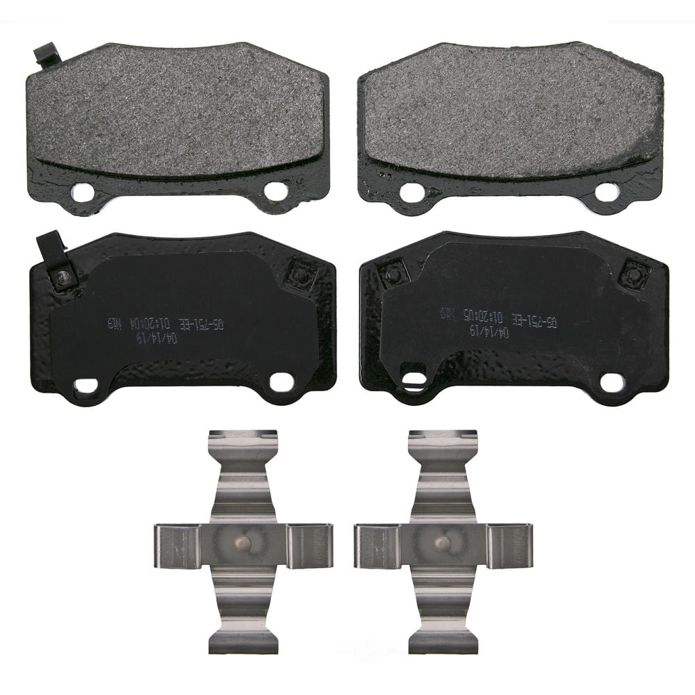 Wagner QuickStop ZX1718 Semi-Metallic Disc Brake Pad Set Wagner QuickStop ZX1718 Semi-Metallic Disc Brake Pad Set
