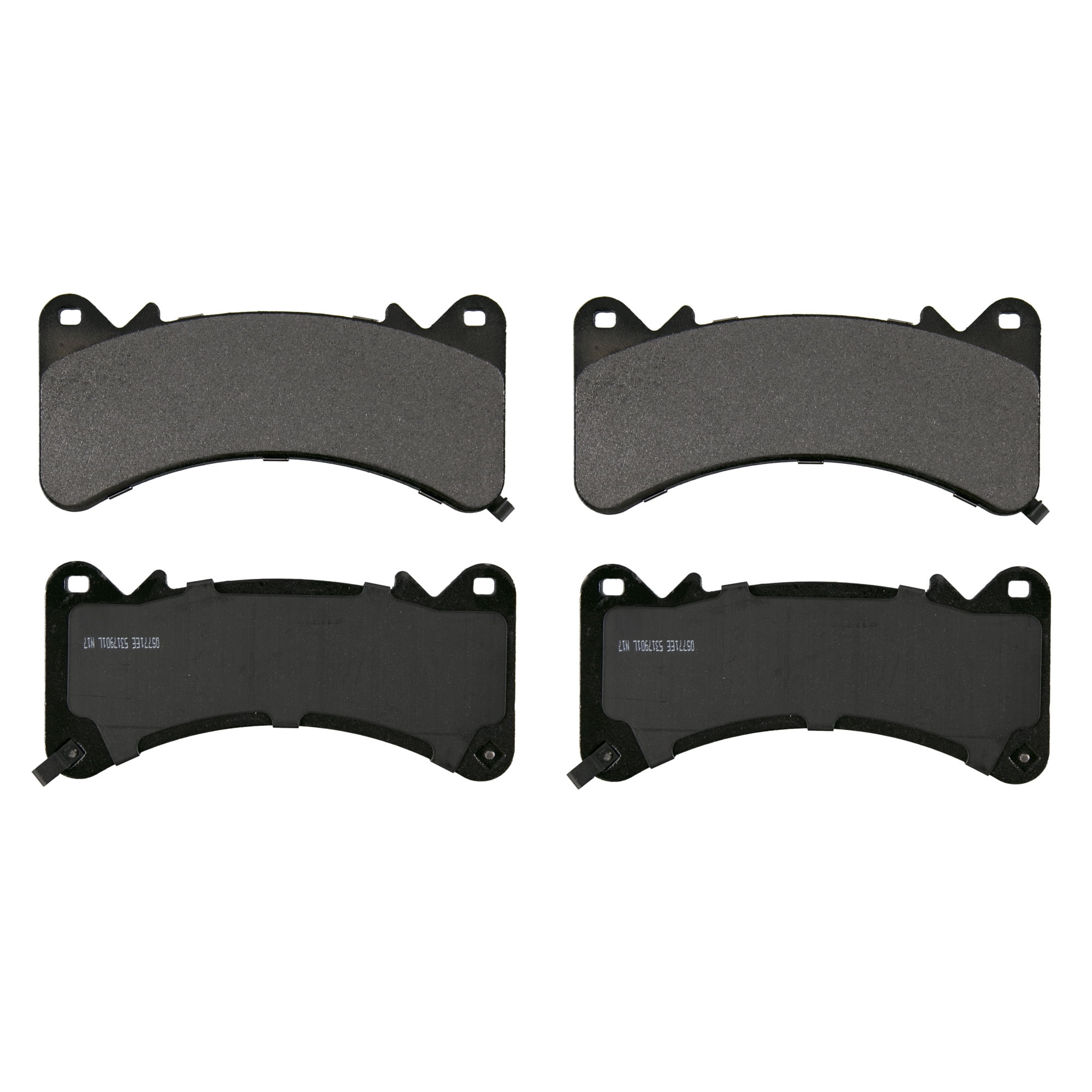 Wagner QuickStop ZX1910 Semi-Metallic Disc Brake Pad Set Fits select: 2018 CHEVROLET SILVERADO, 2016 CHEVROLET TAHOE