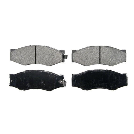 Wagner QuickStop ZX266A Semi-Metallic Disc Brake Pad Set Fits select: 1995-1997 NISSAN TRUCK, 1993-1994 NISSAN D21