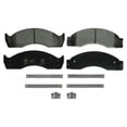 thumbnail image 1 of Wagner QuickStop ZX411 Semi-Metallic Disc Brake Pad Set Fits select: 1998-2003 FORD ECONOLINE, 1991 FORD F, 1 of 8