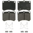 thumbnail image 1 of Wagner QuickStop ZX473 Semi-Metallic Disc Brake Pad Set Fits select: 1991-2003 FORD ESCORT, 1990-1998 MAZDA PROTEGE, 1 of 8