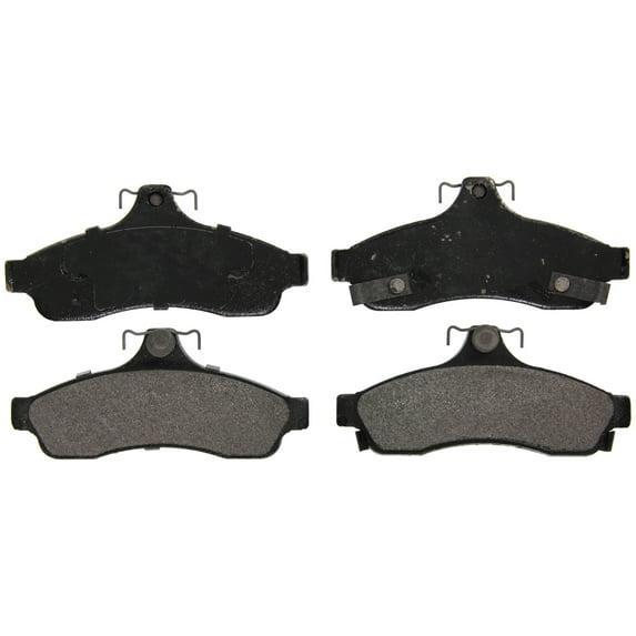 Wagner QuickStop ZX628 Semi-Metallic Disc Brake Pad Set Fits select: 1994-1996 CHEVROLET CAPRICE, 1995-1996 CHEVROLET CAPRICE / IMPALA