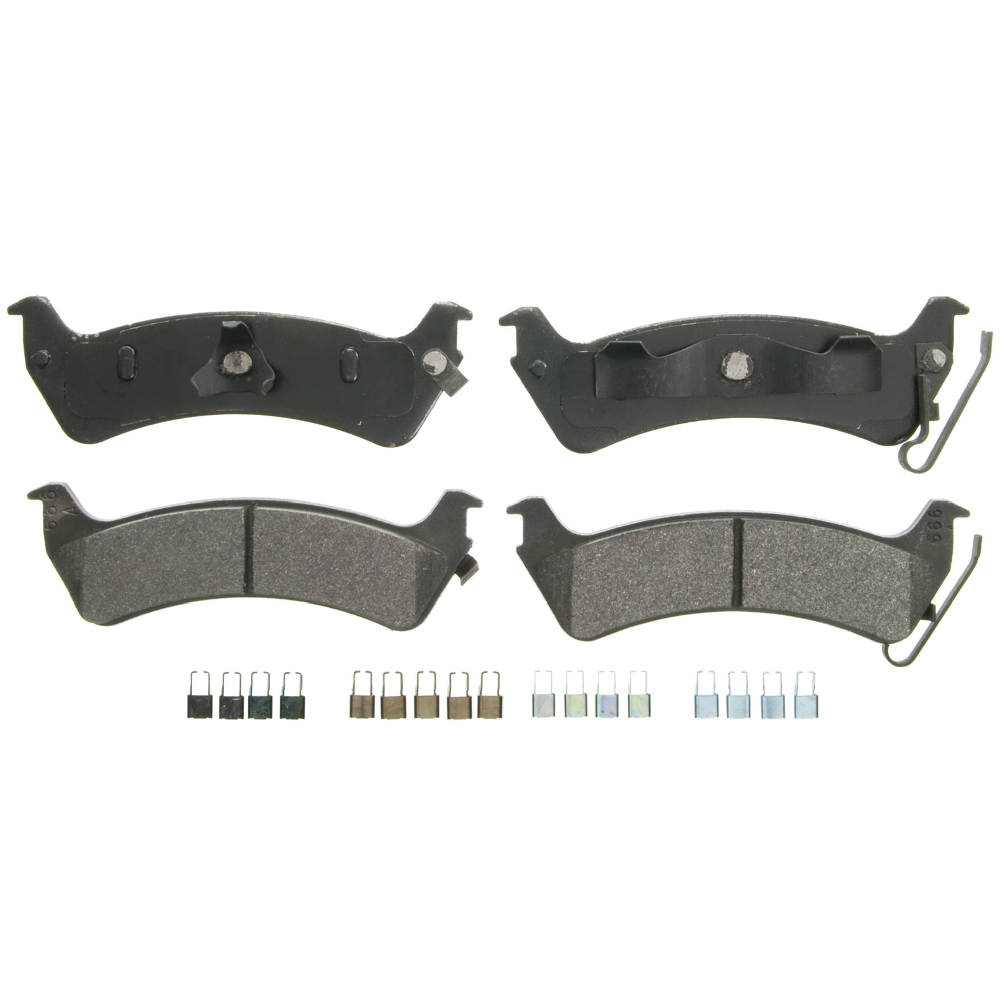 Wagner QuickStop ZX666 Semi-Metallic Disc Brake Pad Set Fits