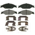 thumbnail image 1 of Wagner QuickStop ZX804 Semi-Metallic Disc Brake Pad Set Fits select: 2002 ,2003-2004 FORD MUSTANG, 1 of 8