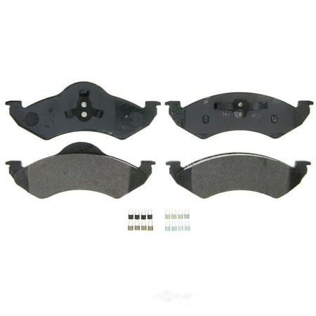 Wagner QuickStop ZX820 Semi-Metallic Disc Brake Pad Set Fits select: 2000-2002 DODGE DAKOTA, 2000-2002 DODGE DURANGO