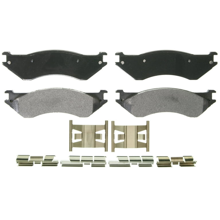 セット専用 Wagner QuickStop ZX842 Semi-Metallic Disc Brake Pad Set Fits