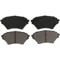 thumbnail image 1 of Wagner QuickStop ZX890 Semi-Metallic Disc Brake Pad Set Fits select: 2001-2005 MAZDA MX-5 MIATA, 1 of 8