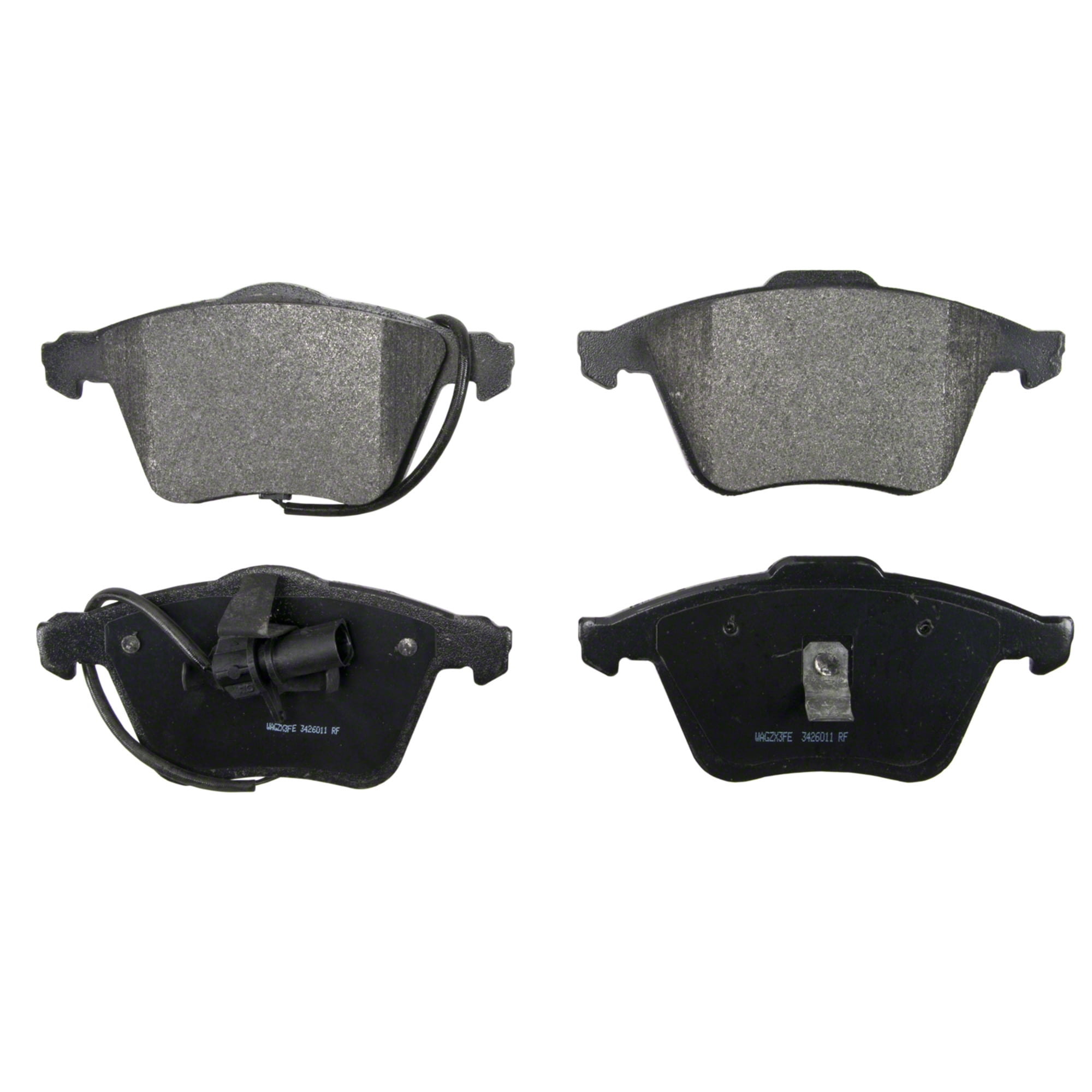 Wagner QuickStop ZX915 Semi-Metallic Disc Brake Pad Set Fits select: 2002-2004 AUDI A6, 2003-2005 AUDI ALLROAD
