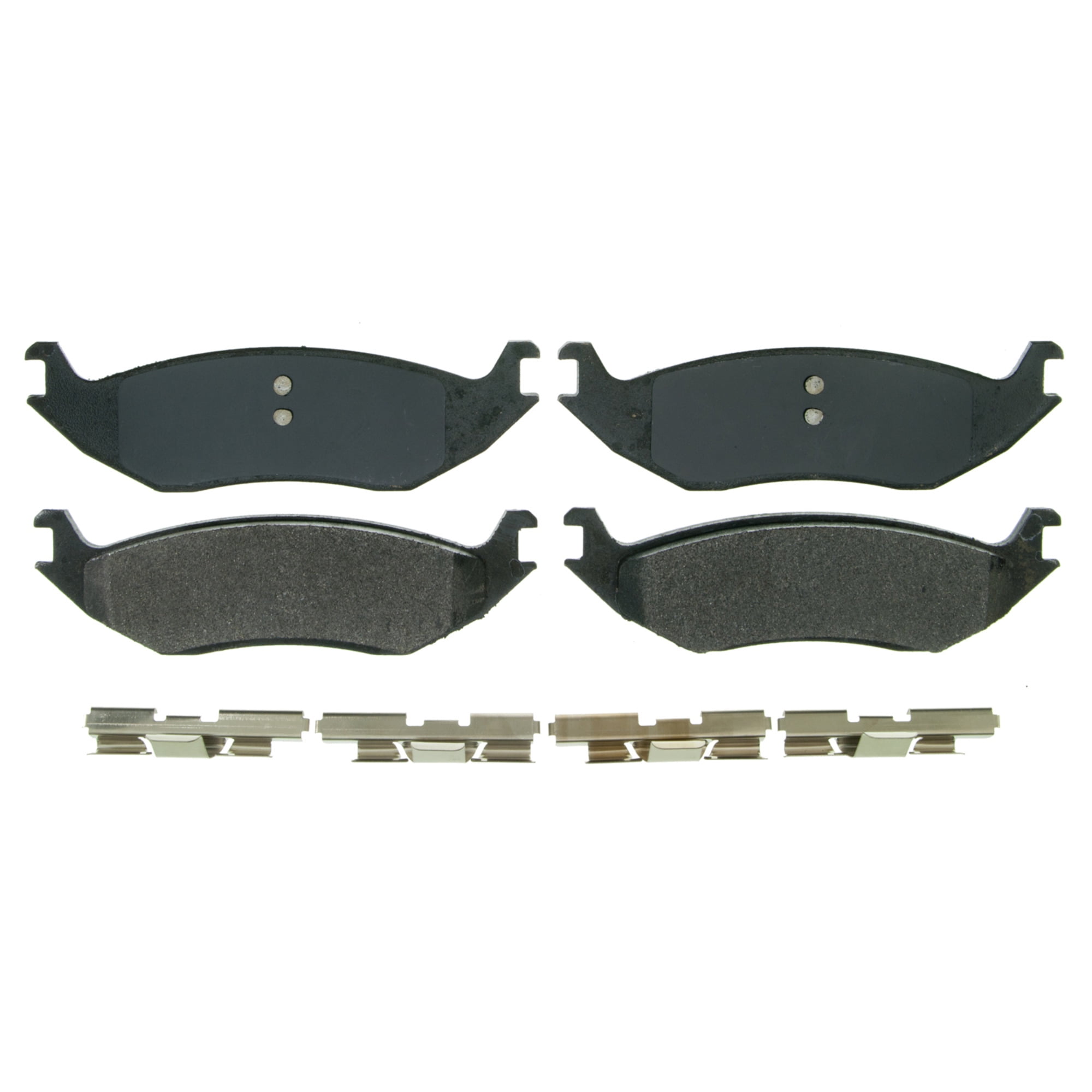 Wagner QuickStop ZX967A Semi-Metallic Disc Brake Pad Set Fits