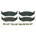 thumbnail image 1 of Wagner QuickStop ZX967A Semi-Metallic Disc Brake Pad Set Fits select: 2013-2018 RAM 1500, 2019-2023 RAM 1500 CLASSIC, 1 of 8