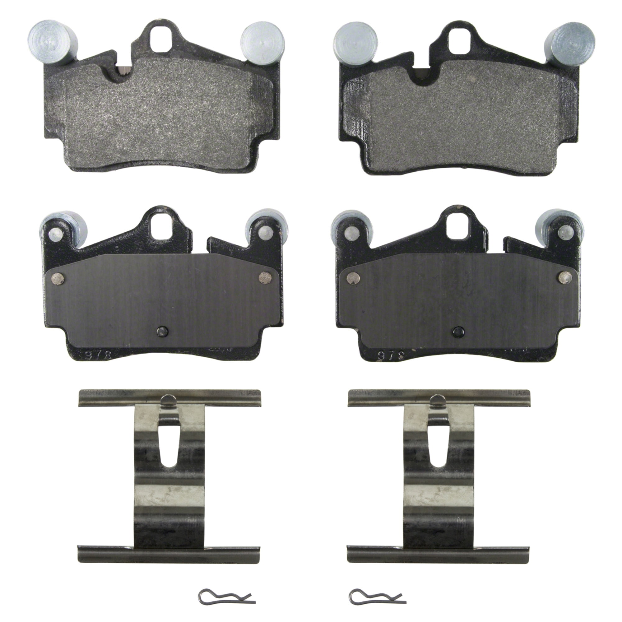 Wagner QuickStop ZX978A Semi-Metallic Disc Brake Pad Set