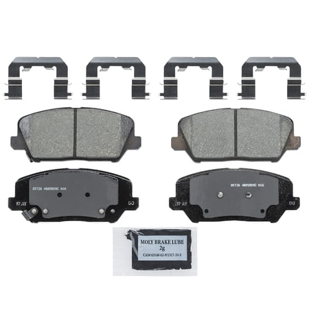 Wagner Quickstop Ceramic Disc Brake Pad Set ZD1735 Fits select: 2014-2015 KIA FORTE, 2016 KIA FORTE SX
