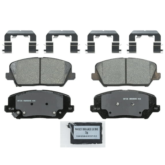 Wagner Quickstop Ceramic Disc Brake Pad Set ZD1735 Fits select: 2014-2015 KIA FORTE, 2016 KIA FORTE SX