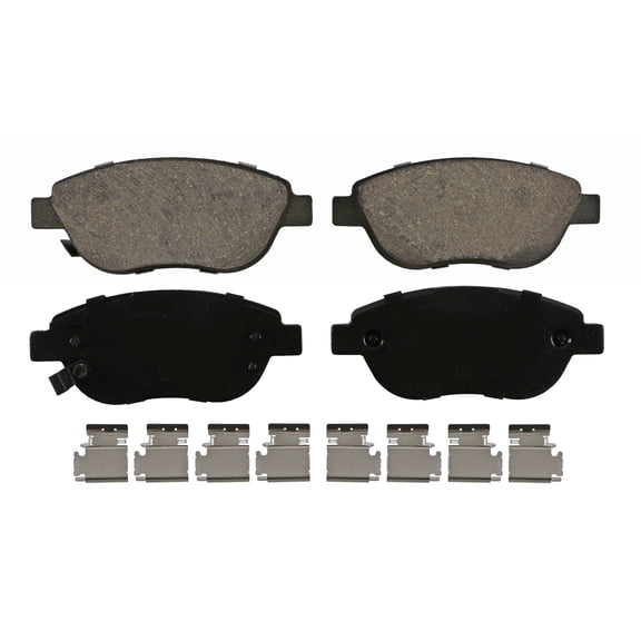 Wagner Quickstop Ceramic Disc Brake Pad Set ZD1778 Fits select: 2017 FIAT 500, 2014-2016 FIAT 500 ABARTH