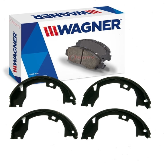 Wagner Rear Parking Brake Shoe compatible with Ford F-250 Super Duty 2005-2010