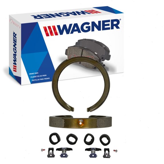 Wagner Rear Parking Brake Shoe compatible with GMC Sierra 1500 1999-2013