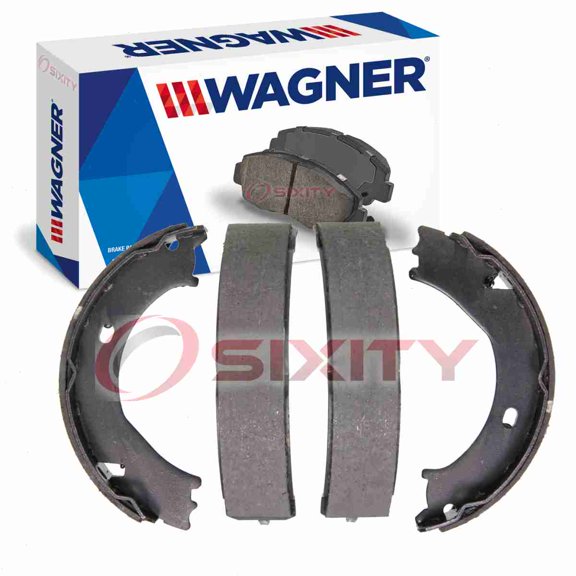 Wagner Rear Parking Brake Shoe compatible with Hummer H2 2003-2008