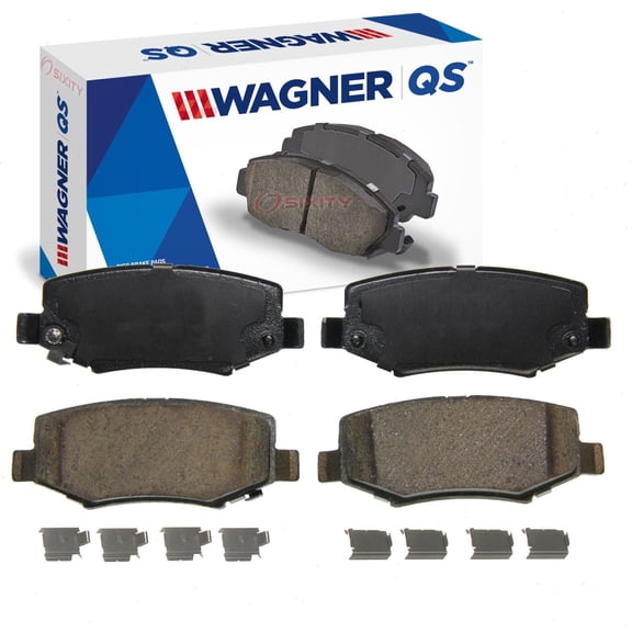 Wagner Rear QS Disc Brake Pad Set compatible with Jeep Wrangler JK 2018